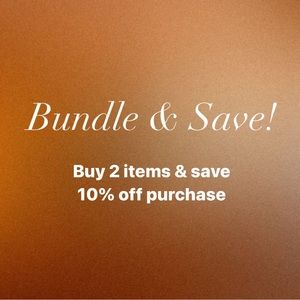 Bundle Savings!